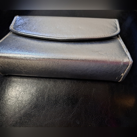 Silver Women's Evening Clutch Size 8"×5" (see pics for outside wear) - Picture 1 of 6